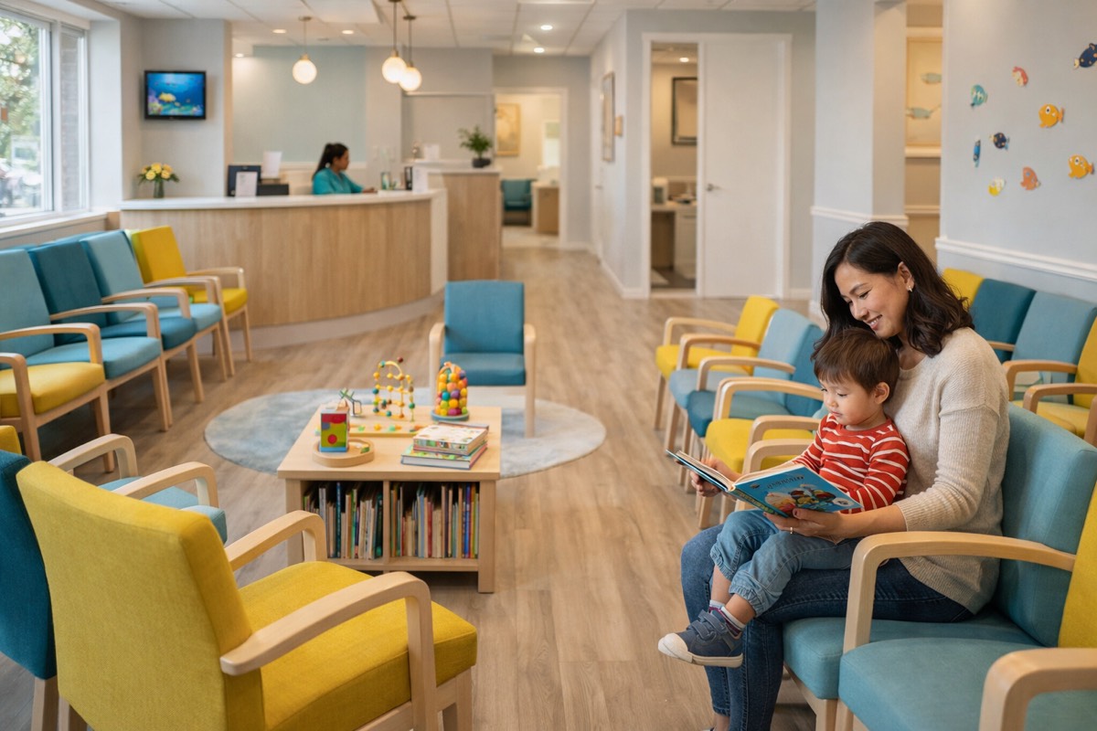 Kid-friendly waiting room